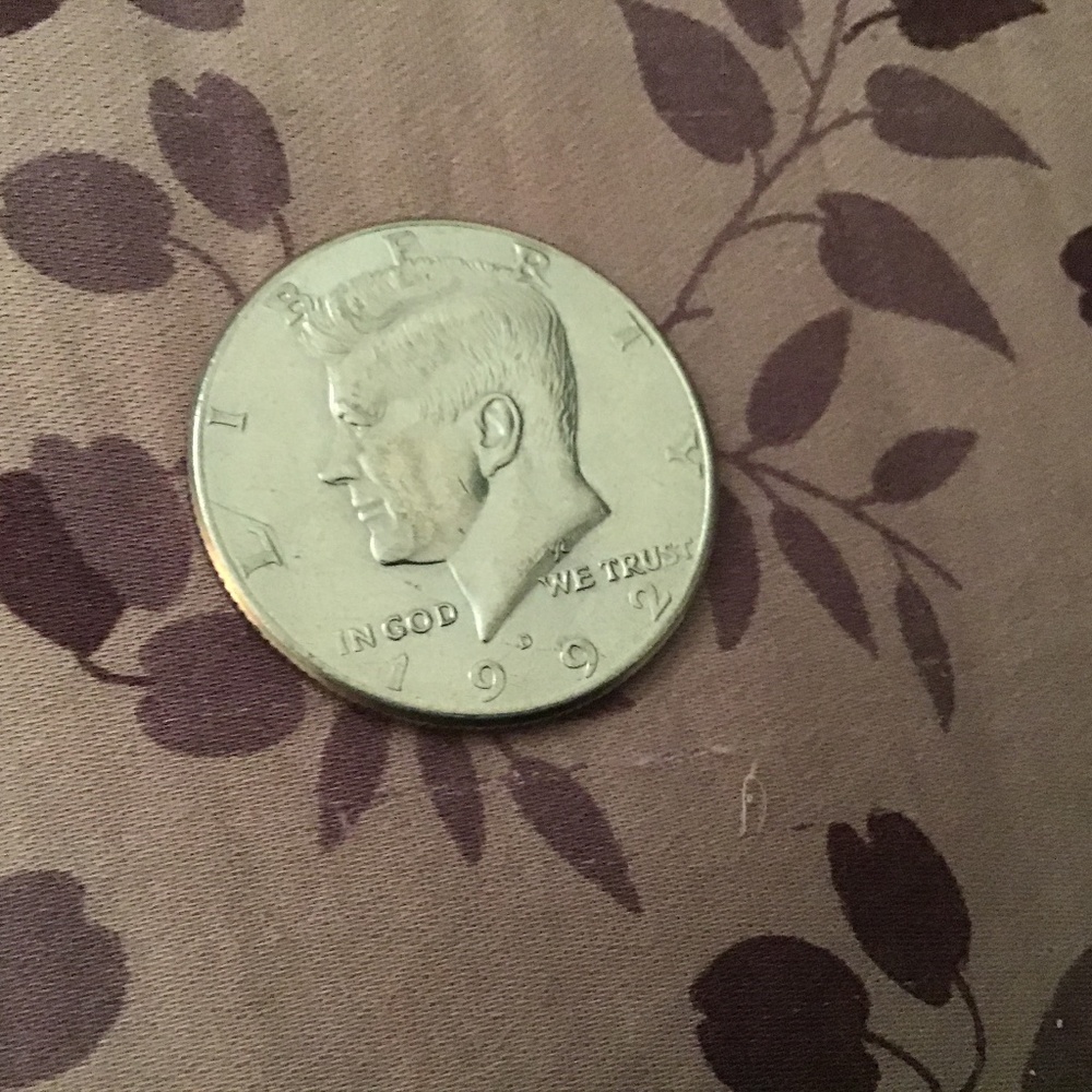 John F. Kennedy half dollar 1992
